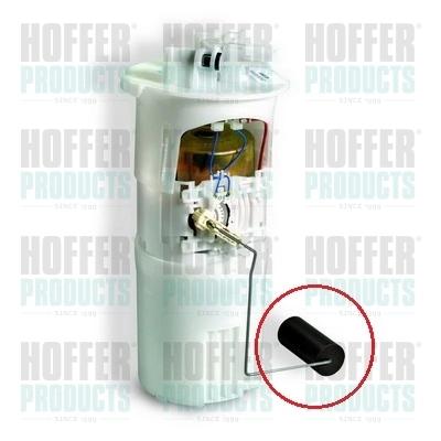  Módulo de bomba de combustível com sensor do nível de combustível Land Rover Discovery II SUV (LJ ,LT) (1998 - 2004) II