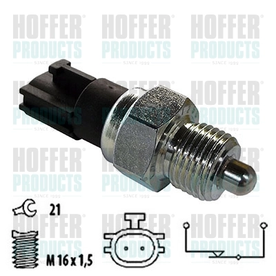  Sensor de ativação das luzes de marcha à ré Nissan Altima L31 sedan (2001 - 2006) L31