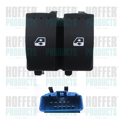 Compre 2556100Q0F Nissan/Infiniti Unidade de botões dianteira esquerda de controlo de elevador de vidro