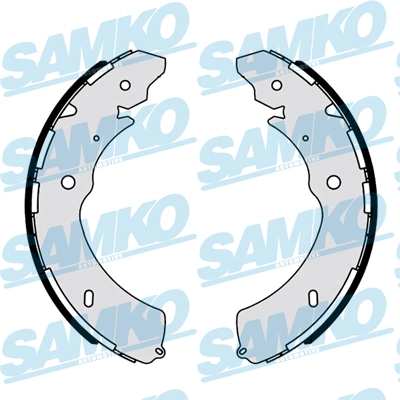 Compre 94726878 General Motors Sapatas do freio traseiras de tambor