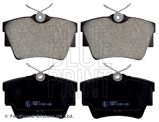 Sapatas do freio traseiras de disco Renault Trafic II FL