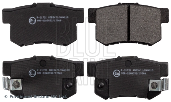  Sapatas do freio traseiras de disco Honda Civic VIII hatchback (FK, FN) (2005 - 2012) VIII