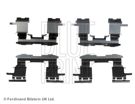 Kit de molas de fixação de sapatas de disco dianteiras para Toyota Yaris P10