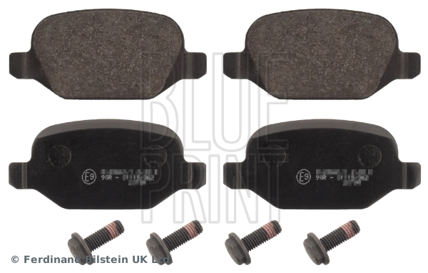 1617256880 Peugeot/Citroen Sapatas do freio traseiras de disco