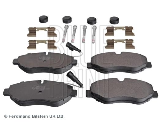  Sapatas do freio dianteiras de disco Nissan Cabstar NT400 plataforma a bordo (F24M) (2006 - 2013) NT400