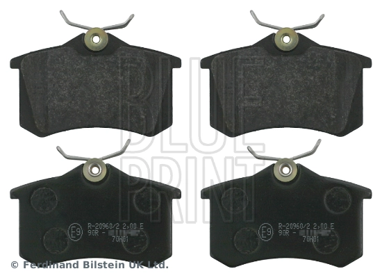 Sapatas do freio traseiras de disco para Renault Megane LM0, LM1