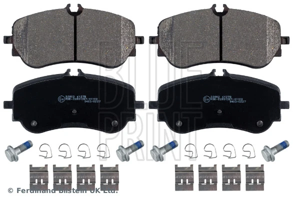 Sapatas do freio traseiras de disco para Volkswagen AMAROK  2HA, 2HB, S1B, S6B, S7A, S7B