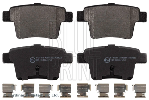 Compre 1697456 Volvo Sapatas do freio traseiras de disco