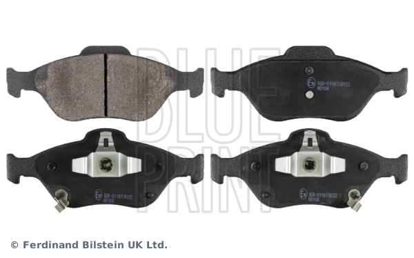  Sapatas do freio dianteiras de disco Toyota Yaris hatchback (SP90) (2005 - 2011) 