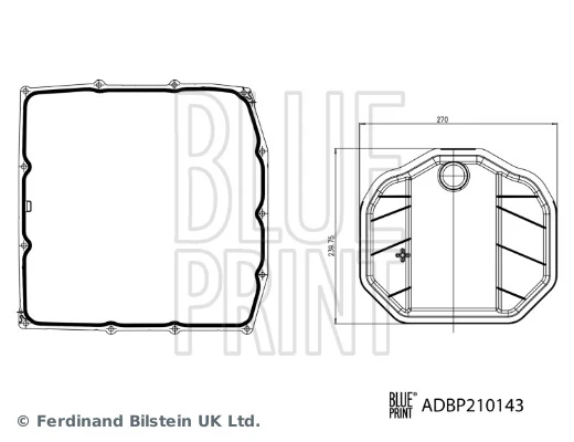 9A731718900 VAG Filtro da Caixa Automática de Mudança