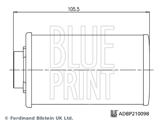 ADBP210098 Blue Print Filtro da Caixa Automática de Mudança