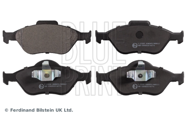 Sapatas do freio dianteiras de disco Ford Fiesta Mk4 JAS, JBS