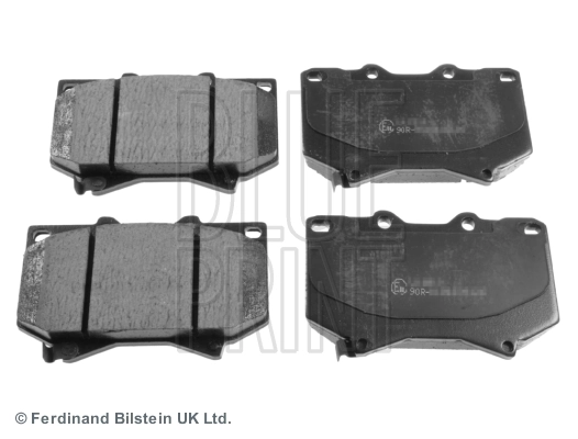 Sapatas do freio dianteiras de disco Toyota Land Cruiser 100 J10
