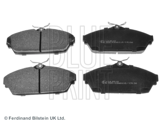 271942100114 Fiat/Alfa/Lancia Sapatas do freio dianteiras de disco
