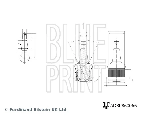 Suporte de esfera inferior Nissan/Infiniti 40160ED00A