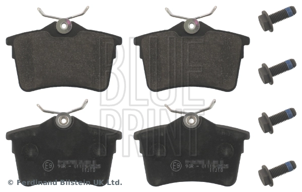 Sapatas do freio traseiras de disco Renault (RVI) 8671019156