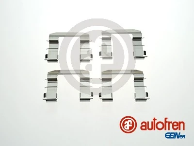Kit de molas de fixação de sapatas de disco dianteiras para KIA Cerato II TD
