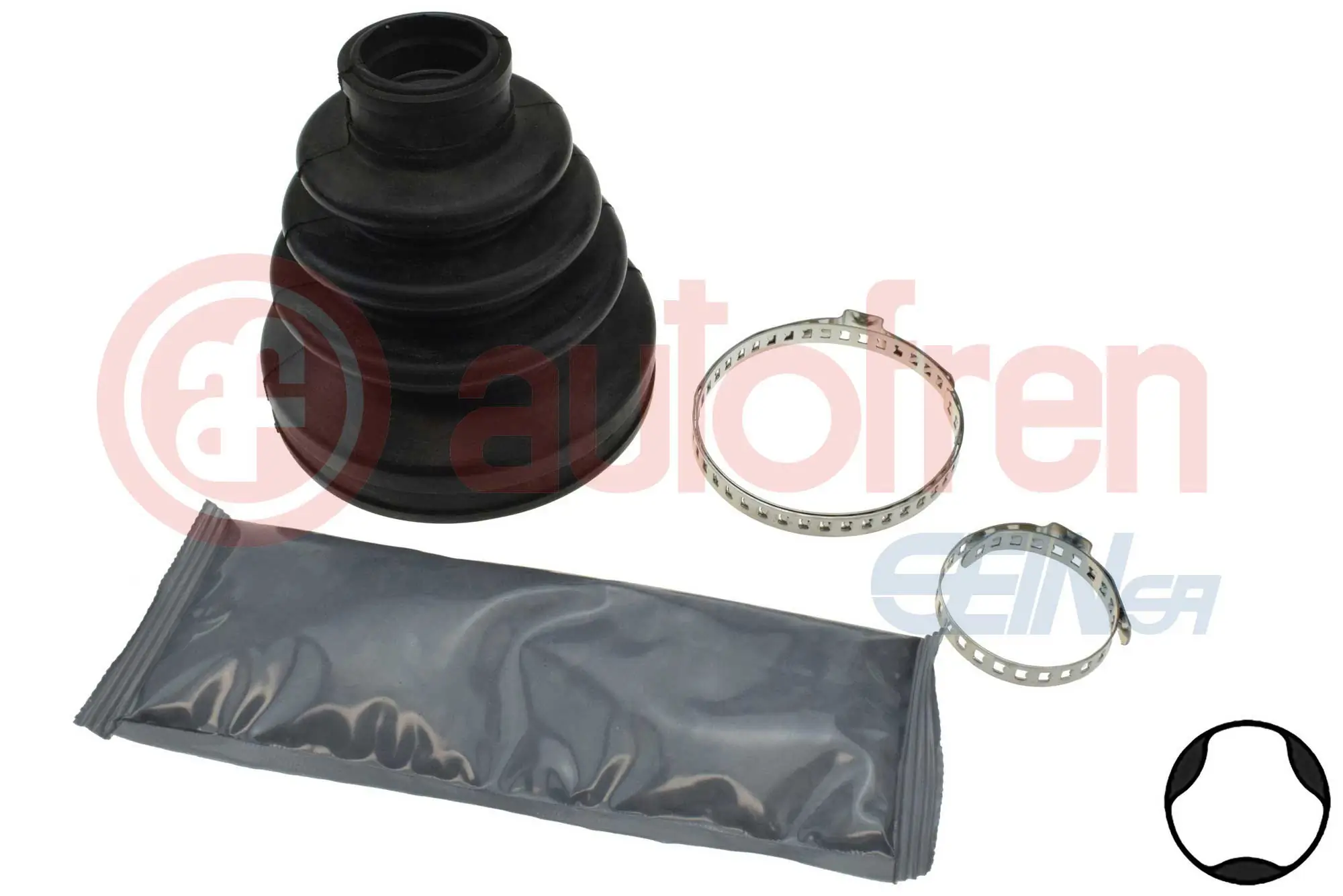  Bota de proteção interna de junta homocinética do semieixo dianteiro Nissan Terrano I SUV (WD21) (1986 - 1995) I