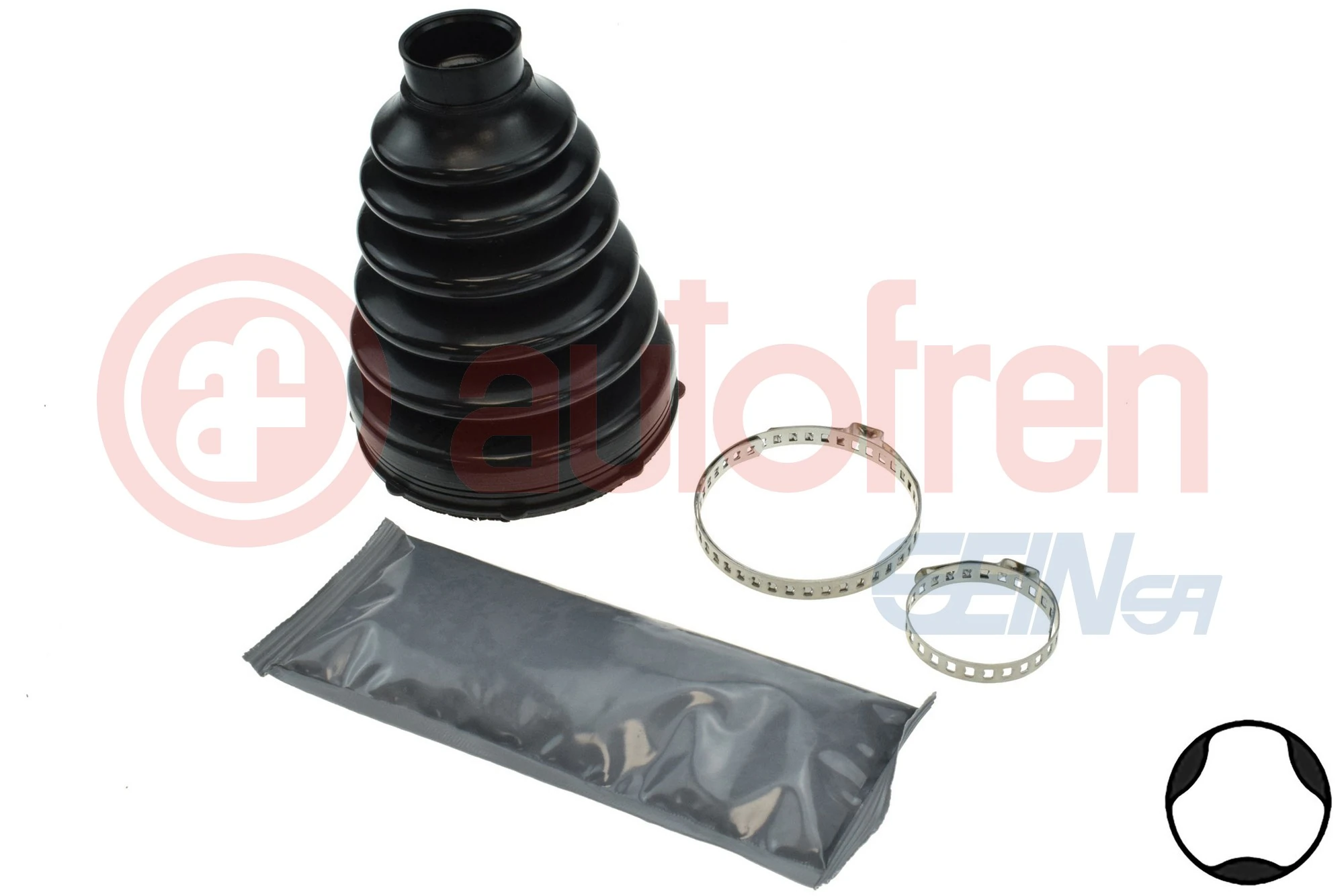  Bota de proteção interna de junta homocinética do semieixo dianteiro BMW 3 sedan (E46) (1998 - 2005) 