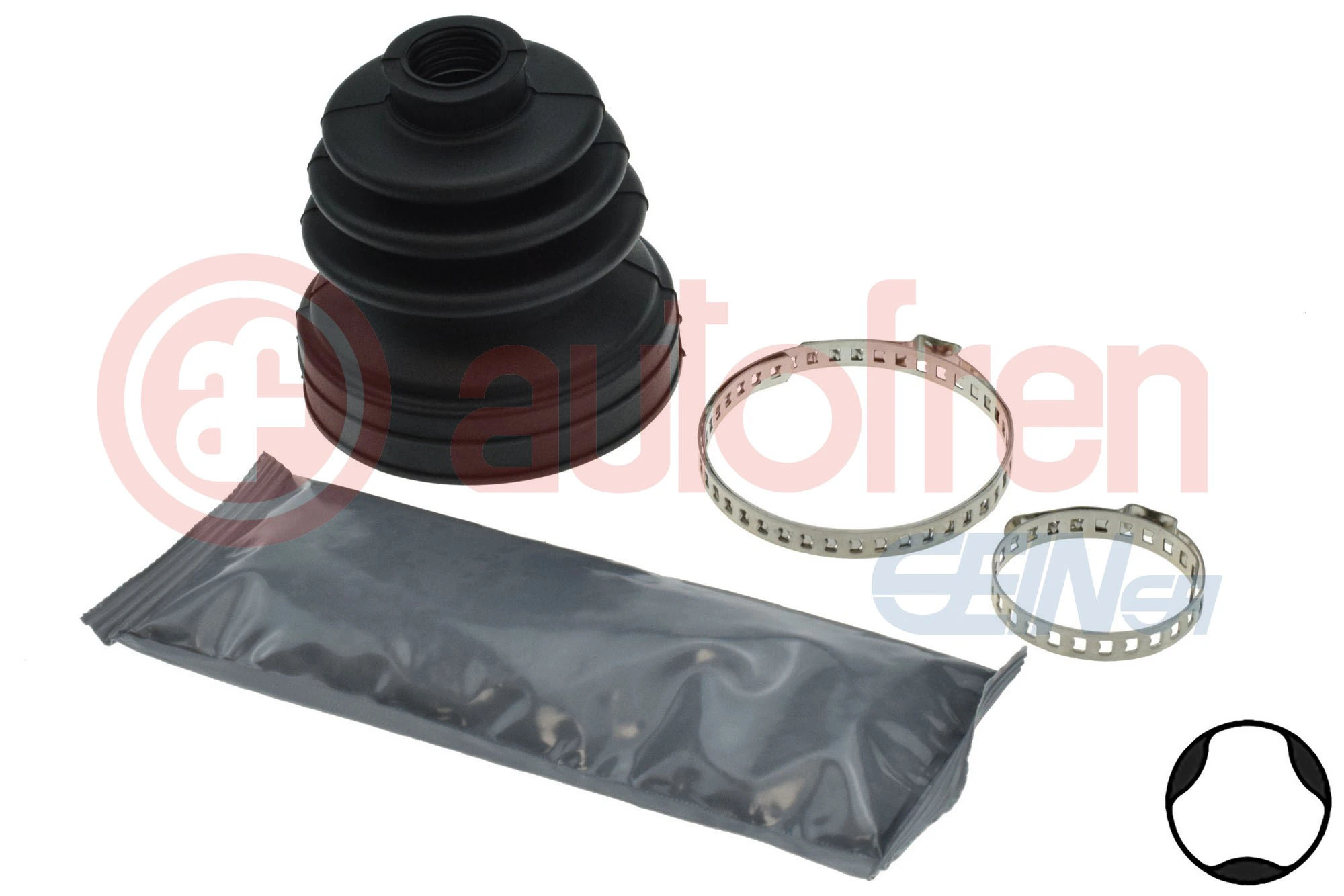 Bota de proteção interna de junta homocinética do semieixo dianteiro para Mazda 3  BK12