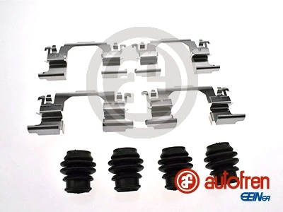 Kit de molas de fixação de sapatas de disco dianteiras para Renault Scenic R9