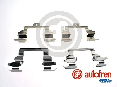 Kit de molas de fixação de sapatas de disco dianteiras para Toyota Corolla E11