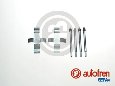 Kit de molas de fixação de sapatas de disco traseiras Mercedes E  T123