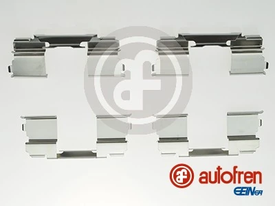 Kit de molas de fixação de sapatas de disco dianteiras para Fiat Ducato 290