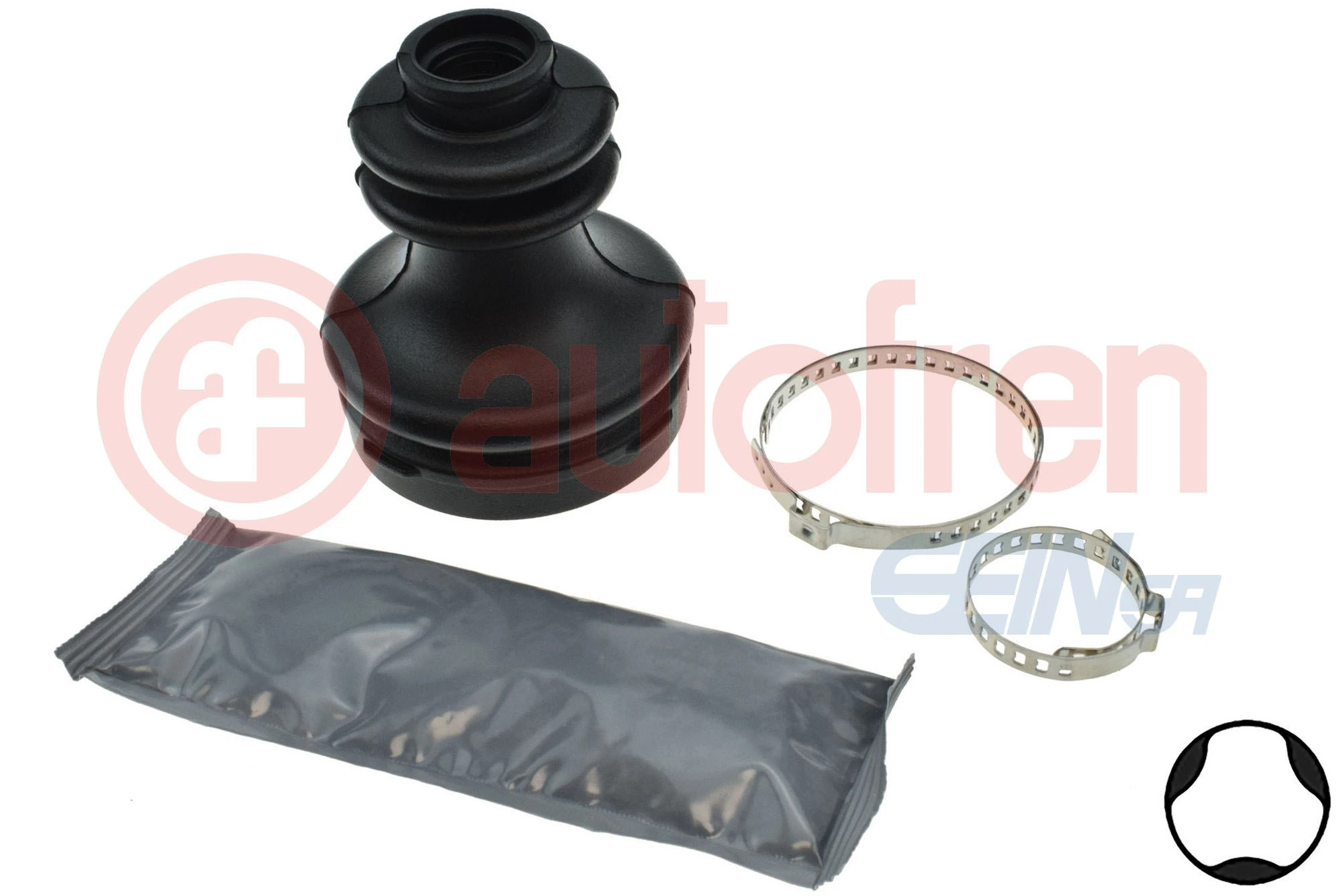 Bota de proteção interna de junta homocinética do semieixo dianteiro Nissan/Infiniti 4008900QAA