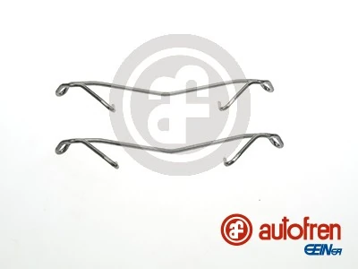 Kit de molas de fixação de sapatas de disco dianteiras para Fiat Palio 178DX