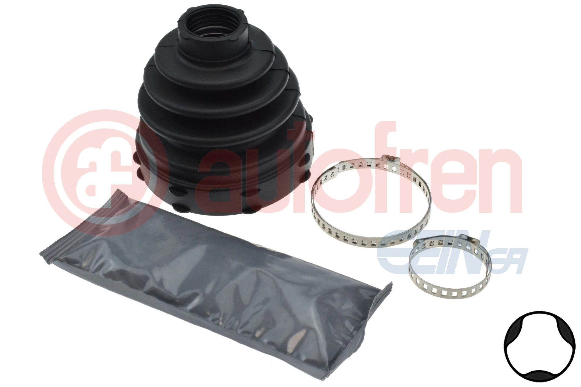  Bota de proteção interna de junta homocinética do semieixo dianteiro Citroen Jumper сaixa (244) (2002 - 2006) 
