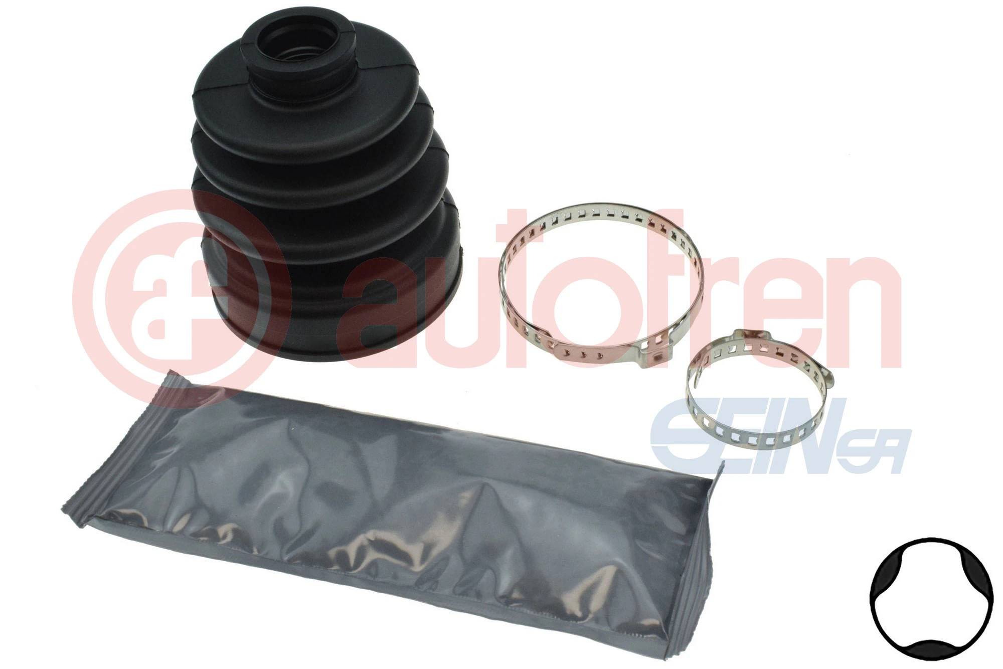  Bota de proteção interna de junta homocinética do semieixo dianteiro Subaru Legacy IV sedan (B13) (2003 - 2009) IV