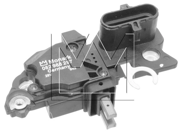  Relê-regulador do gerador (relê de carregamento) Renault Trucks MAGNUM IV caminhão trator (2005 - 2026) IV