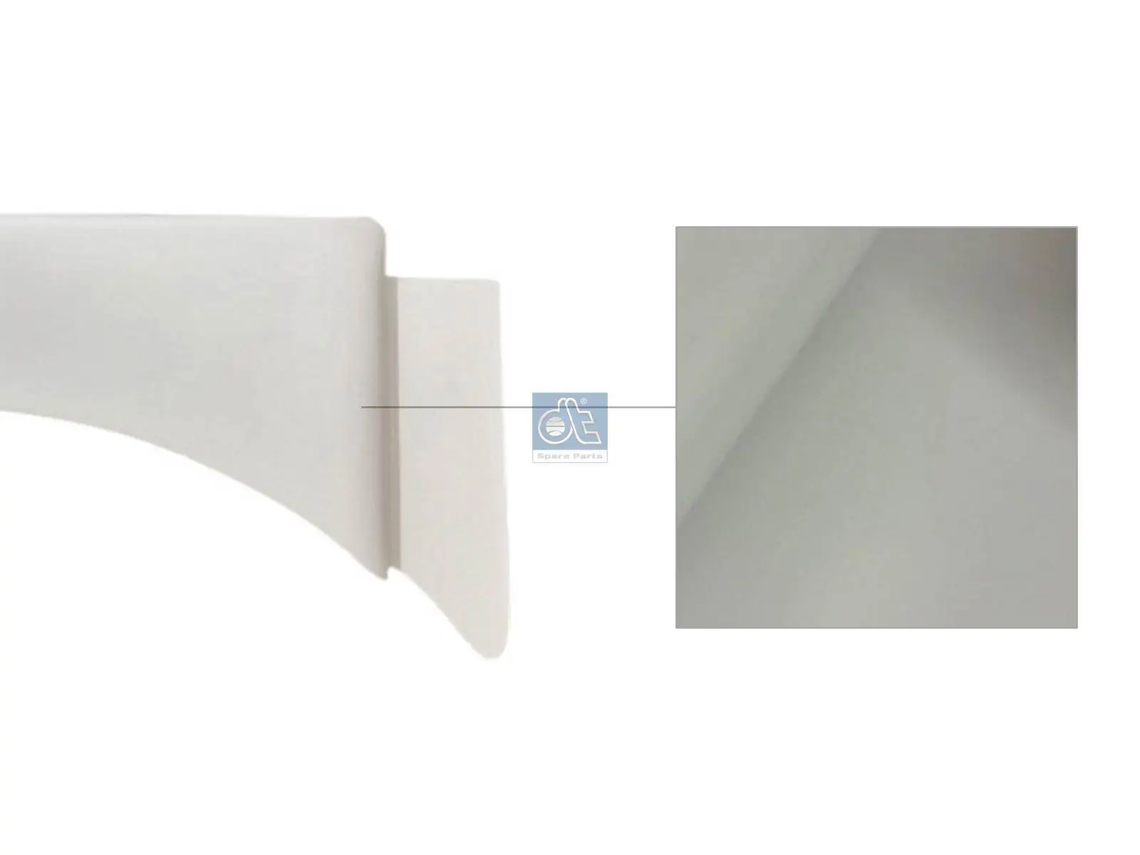 Expansor (placa sobreposta) de arco do pára-lama dianteiro direito MAN 81664100306 preço, a partir de 63,27 USD
