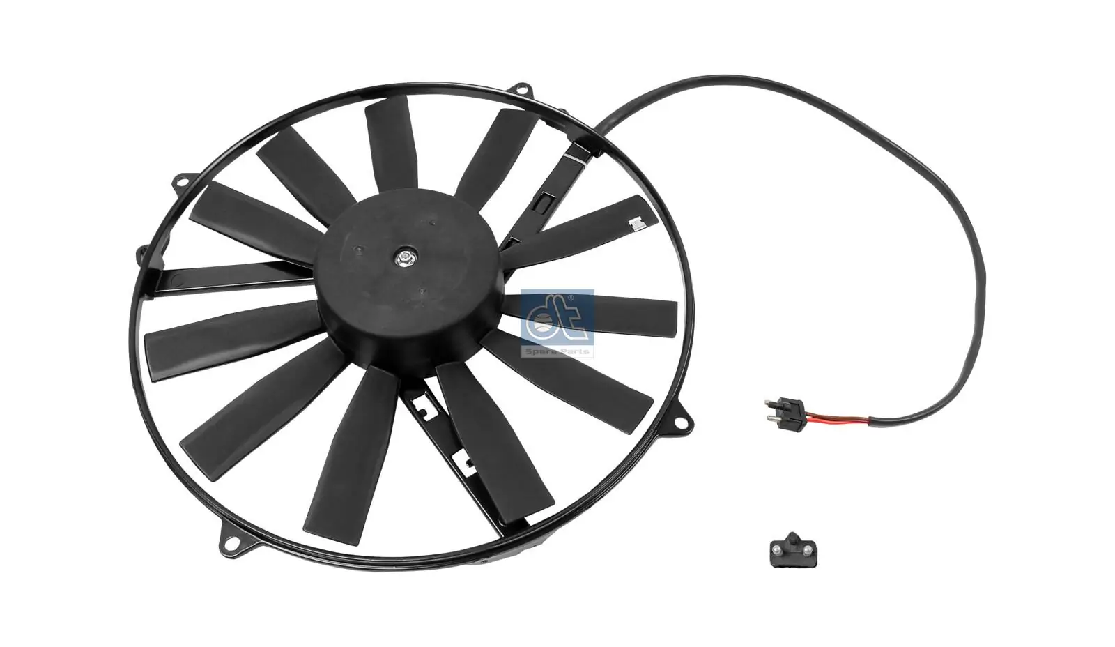 Ventilador elétrico de aparelho de ar condicionado montado (motor + roda de aletas) 0130703233 Bosch