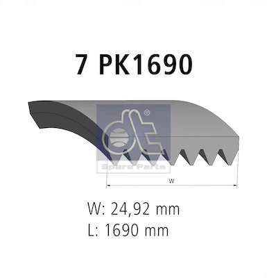 Correia dos conjuntos de transmissão Continental/Siemens 7PK1690 preço, a partir de 19,86 USD