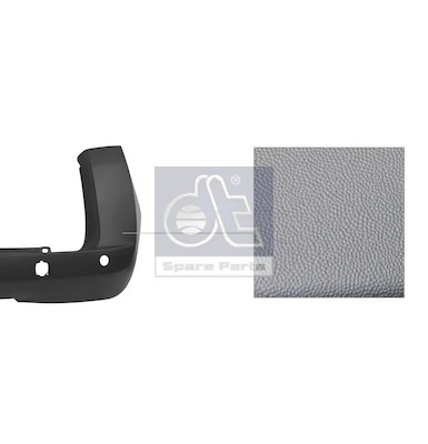 Pára-choque traseiro 735489502 Fiat/Alfa/Lancia