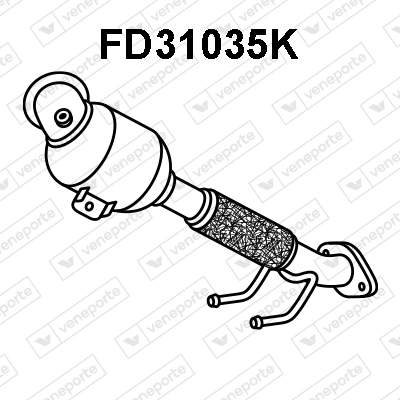 Convertidor - catalisador Ford Focus IV HN ao melhor preço