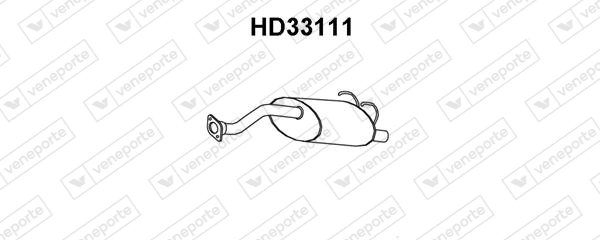Silenciador, parte traseira Honda Civic VI EJ9, EK1 ao melhor preço