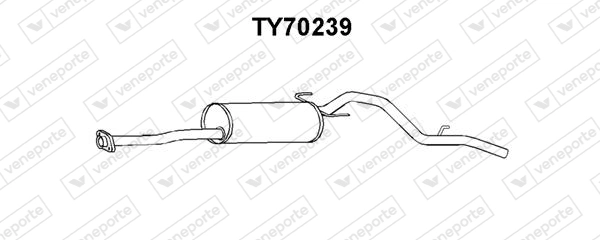 Silenciador, parte traseira Toyota Hilux N ao melhor preço