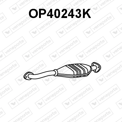 Convertidor - catalisador para Opel Vectra A 88, 89