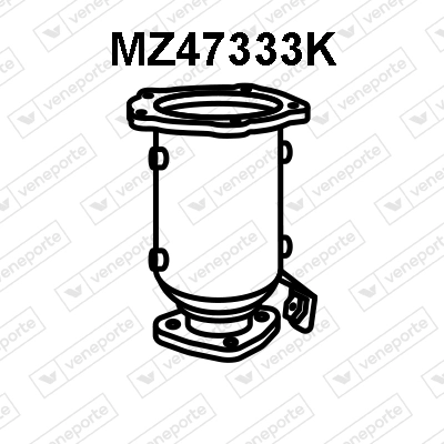 Convertidor - catalisador Mazda Protege  4 DOOR
