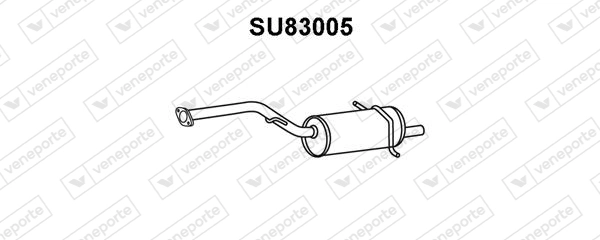  Silenciador, parte traseira Subaru Forester I SUV (S10, SF) (1997 - 2002) I