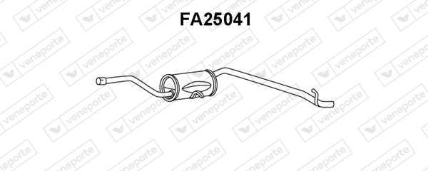 Silenciador, parte traseira para Fiat Uno  146A