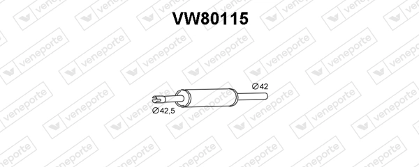 VW80115 Veneporte