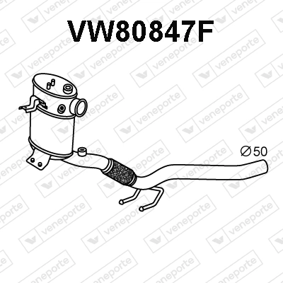 Filtro de partículas do sistema dos gases de escape Seat Ibiza IV 6J8, 6P8 ao melhor preço