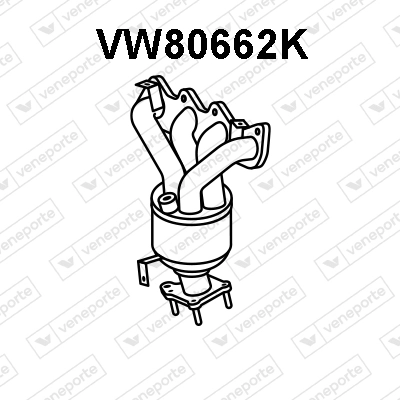 Compre Convertidor - catalisador Volkswagen Polo 3