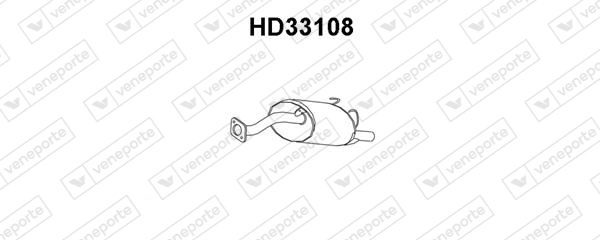 Silenciador, parte traseira Honda Civic V EG, EH ao melhor preço
