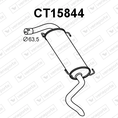 Silenciador, parte traseira Peugeot Boxer  250 ao melhor preço