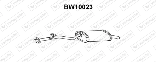 Compre Silenciador, parte traseira BMW 3 